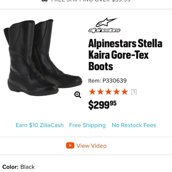 Women’s motorcycle boots us size 9 - Picture 5 of 5